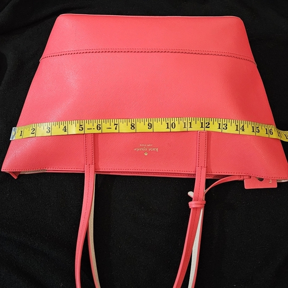 Kate Spade Coral Color Promenade Place Reversible Tote Bag - Picture 2 of 16